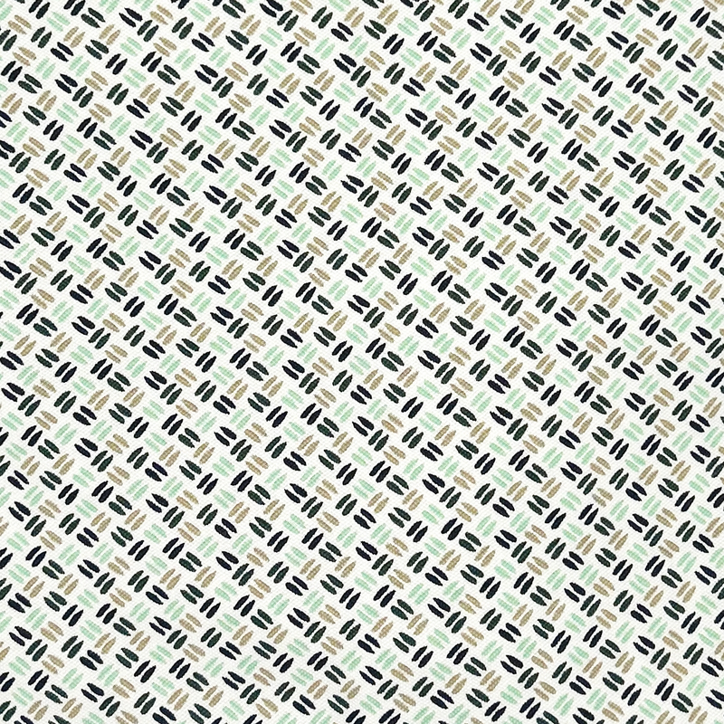 Heren Polo 5152120-73 Brighton Blue GROEN DESSIN