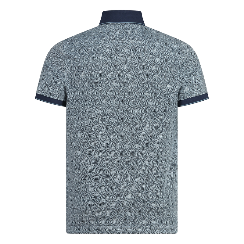 Heren Polo 515225-73 Brighton Blue AQUA