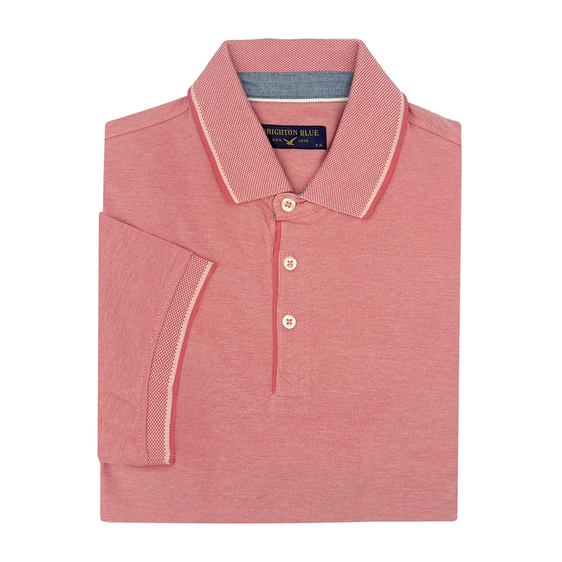 Heren Polo 515287-73 Brighton Blue ROZE