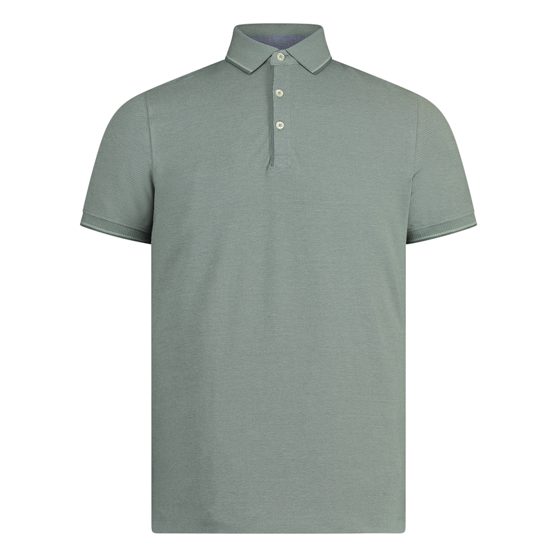 Heren Polo 515287-73 Brighton Blue GROEN