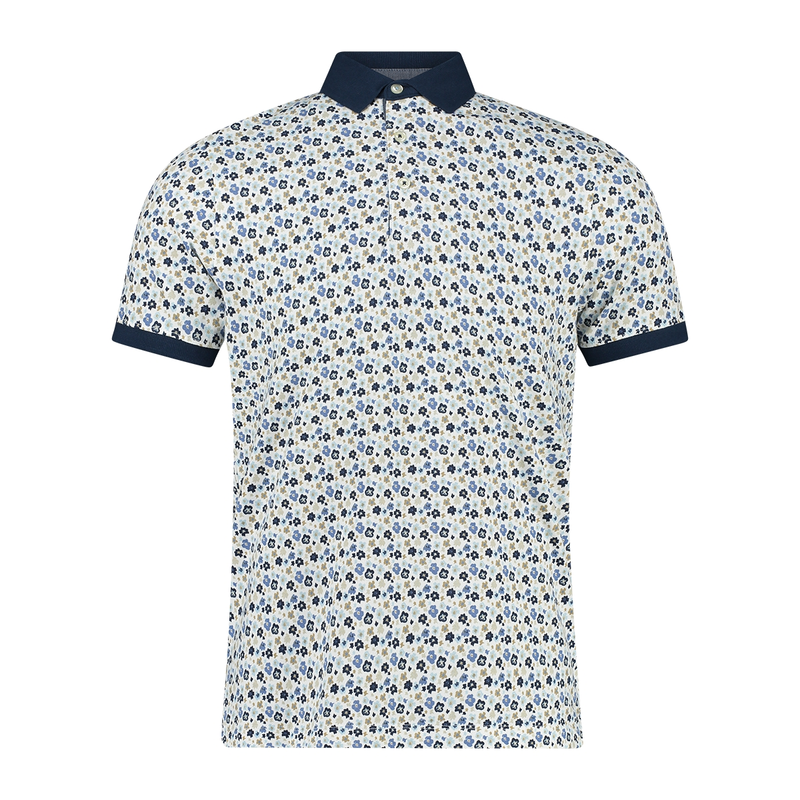 Heren Polo 52105 Brighton Blue BEIGE