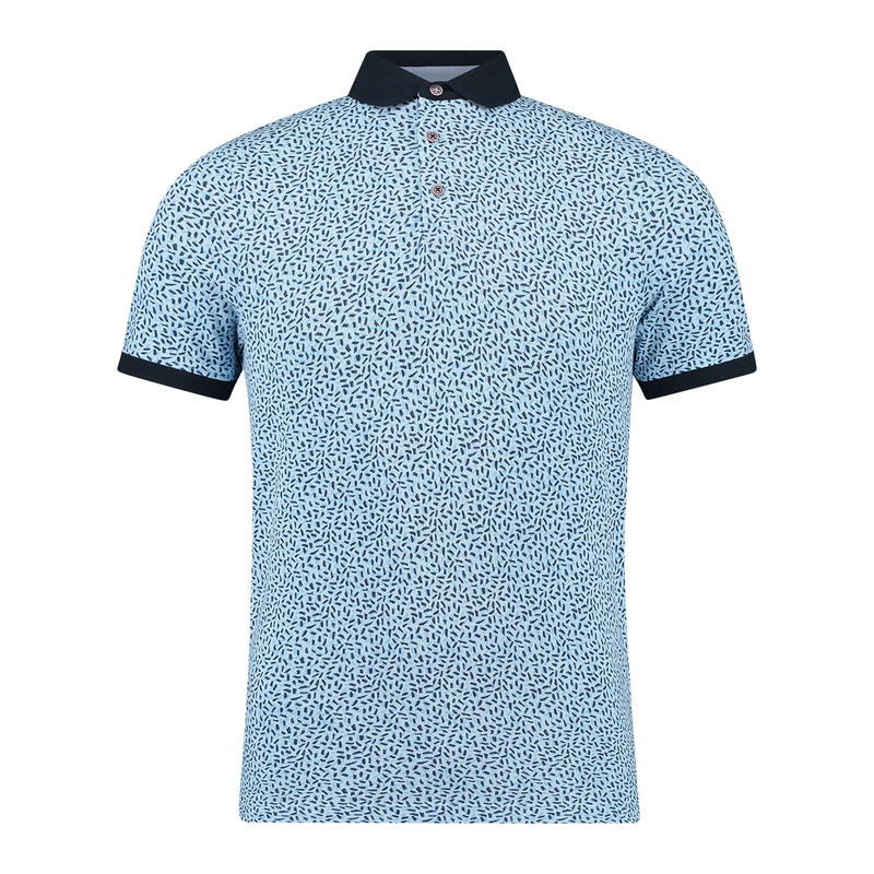 Heren Polo 52110 Brighton Blue BLEU