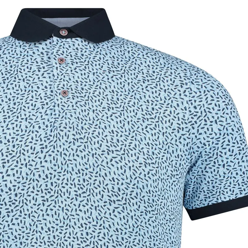 Heren Polo 52110 Brighton Blue BLEU