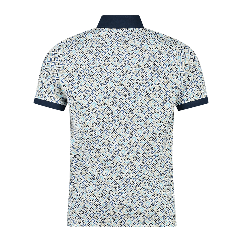 Heren Polo 52115 Brighton Blue AQUA