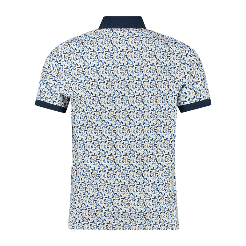 Heren Polo 52145 Brighton Blue BEIGE