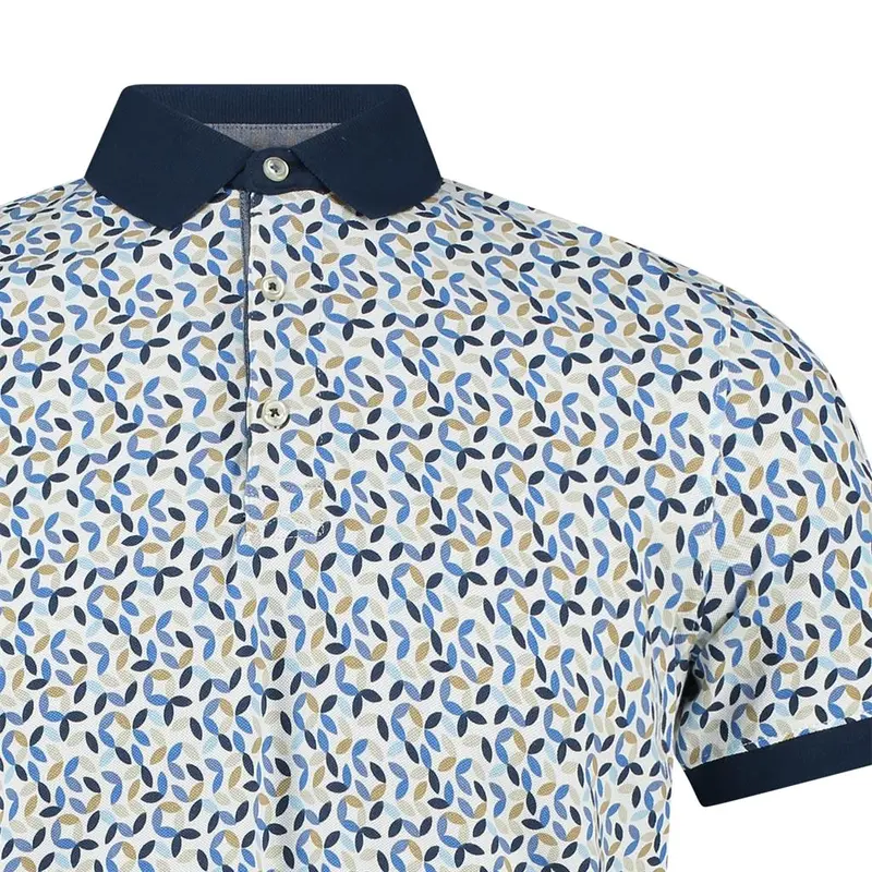 Heren Polo 52145 Brighton Blue BEIGE