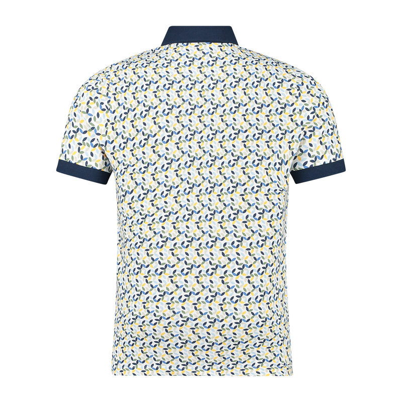 Heren Polo 52145 Brighton Blue ORANJE