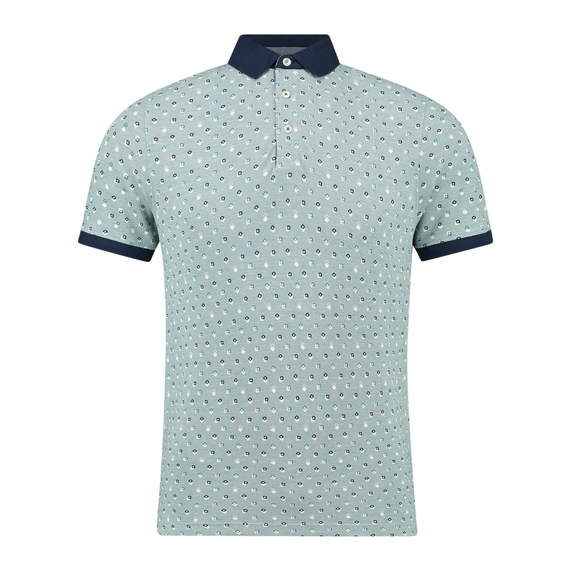 Heren Polo 52150 Brighton Blue GROEN