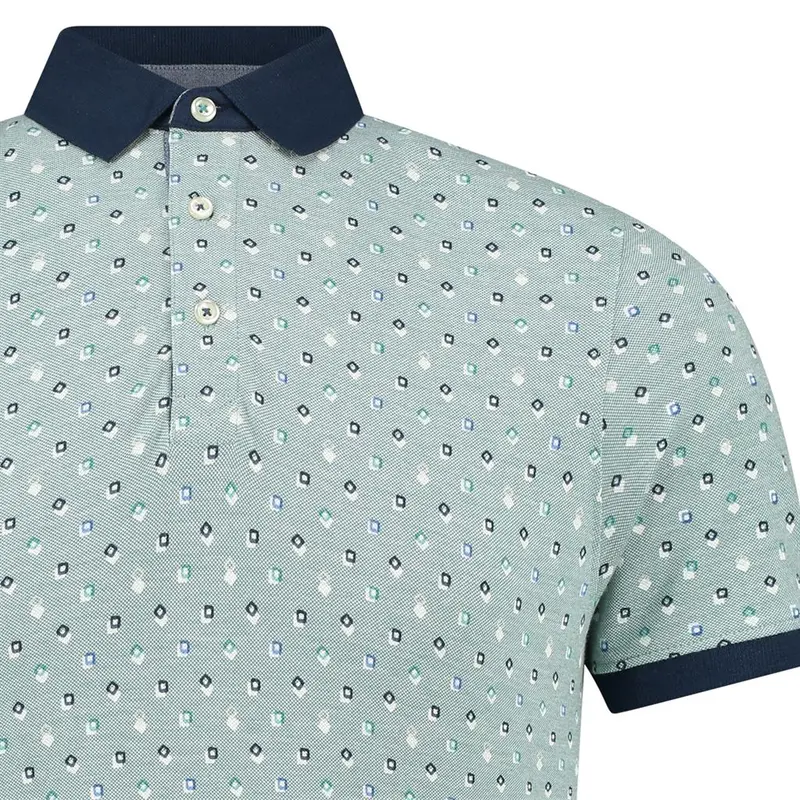Heren Polo 52150 Brighton Blue GROEN