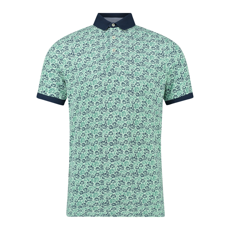 Heren Polo 52175 Brighton Blue GROEN