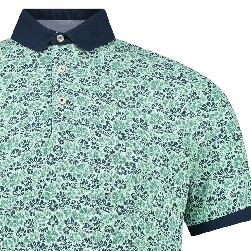 Heren Polo 52175 Brighton Blue GROEN