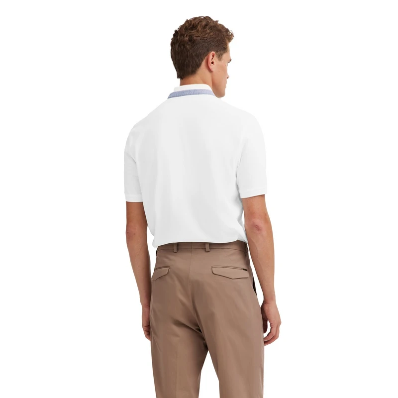 Heren Polo 75003C 8150 Bugatti Wit