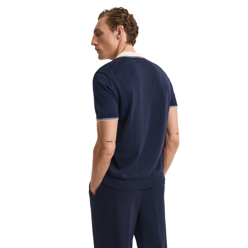 Heren Polo 8030237.433 Gant BLEU