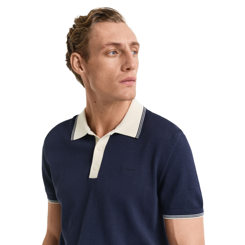 Heren Polo 8030237.433 Gant BLEU