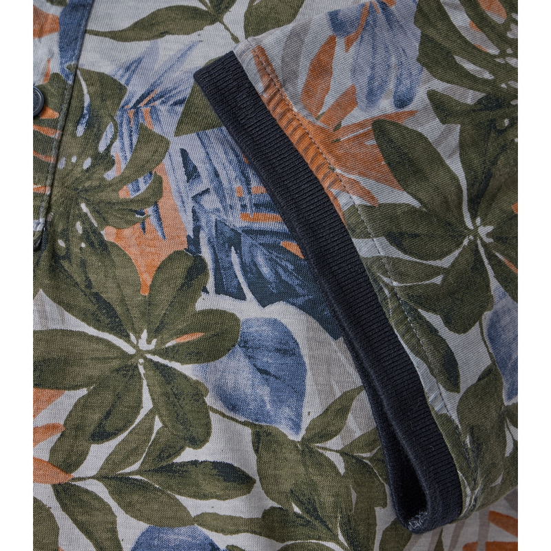 Heren Polo 954384800 Casa Moda BLAUW DESSIN