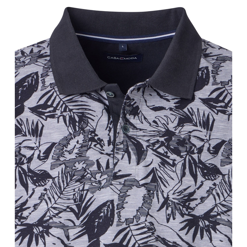 Heren Polo 954436700 Casa Moda MIDDEN BLAUW