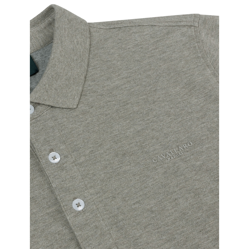 Heren Polo Bavone Cavallaro GROEN DESSIN