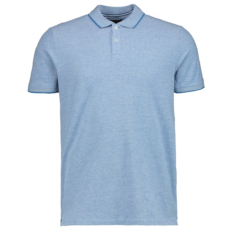 Heren Polo BBO33S-400-3008 Brighton Blue AQUA