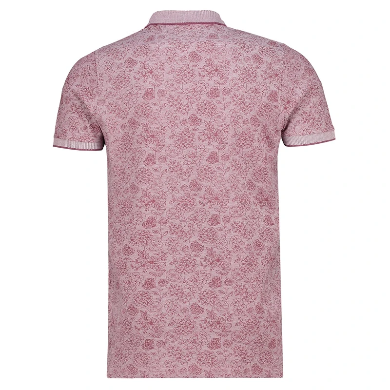 Heren Polo BBO33S-402-3015 Brighton Blue CERISE