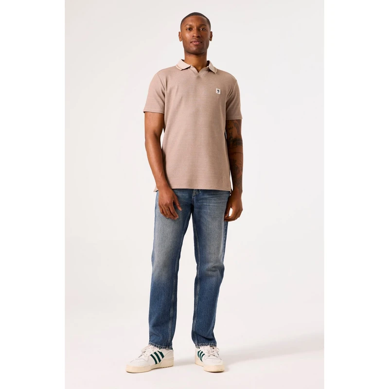 Heren Polo C51220 Garcia ZAND