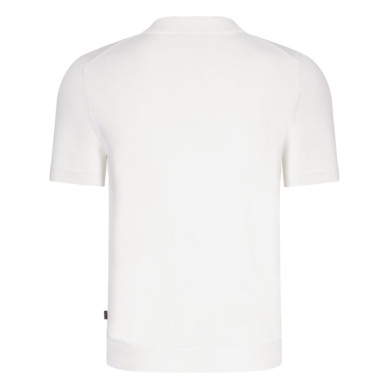 Heren Polo Casco Polo Cavallaro OFF-WHITE