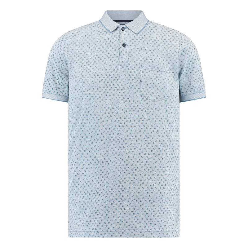 Heren Polo CHC34S303 Brighton Blue BLEU