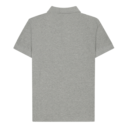Heren Polo Cotton Grey