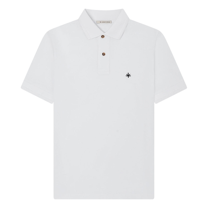 Heren Polo Cotton White