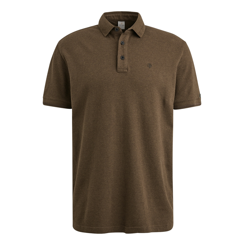 Heren Polo CPSS2503864 Cast Iron MIDDEN BRUIN
