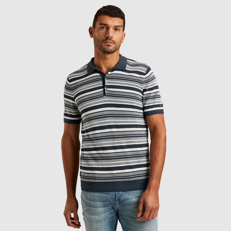 Heren Polo CPSS2503872 Cast Iron BLEU