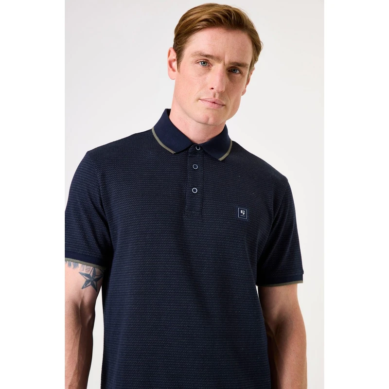 Heren Polo D51020 Garcia NAVY