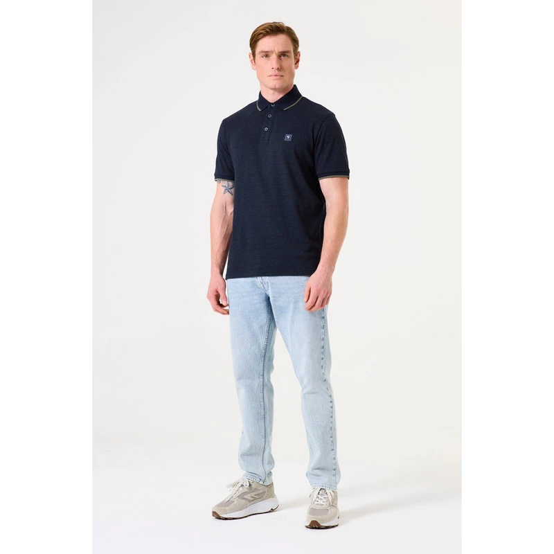 Heren Polo D51020 Garcia NAVY