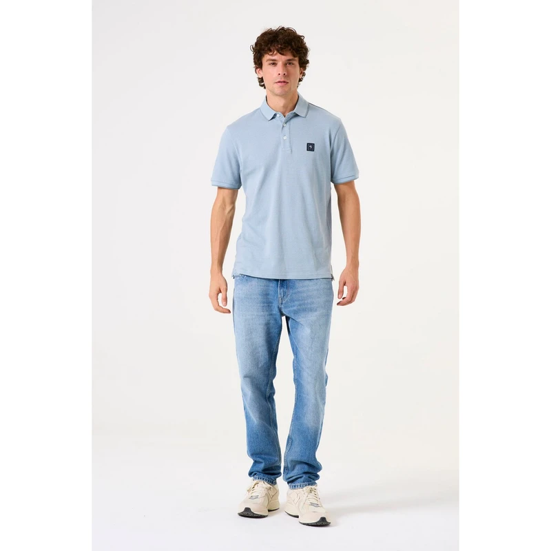 Heren Polo D51020 Garcia BLEU