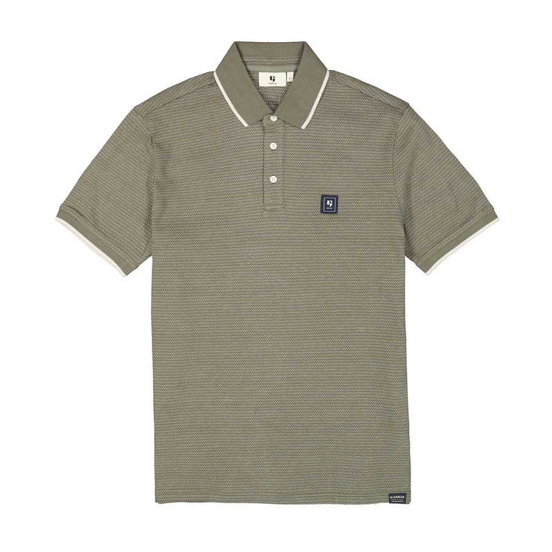 Heren Polo D51020 Garcia BRUIN MELE