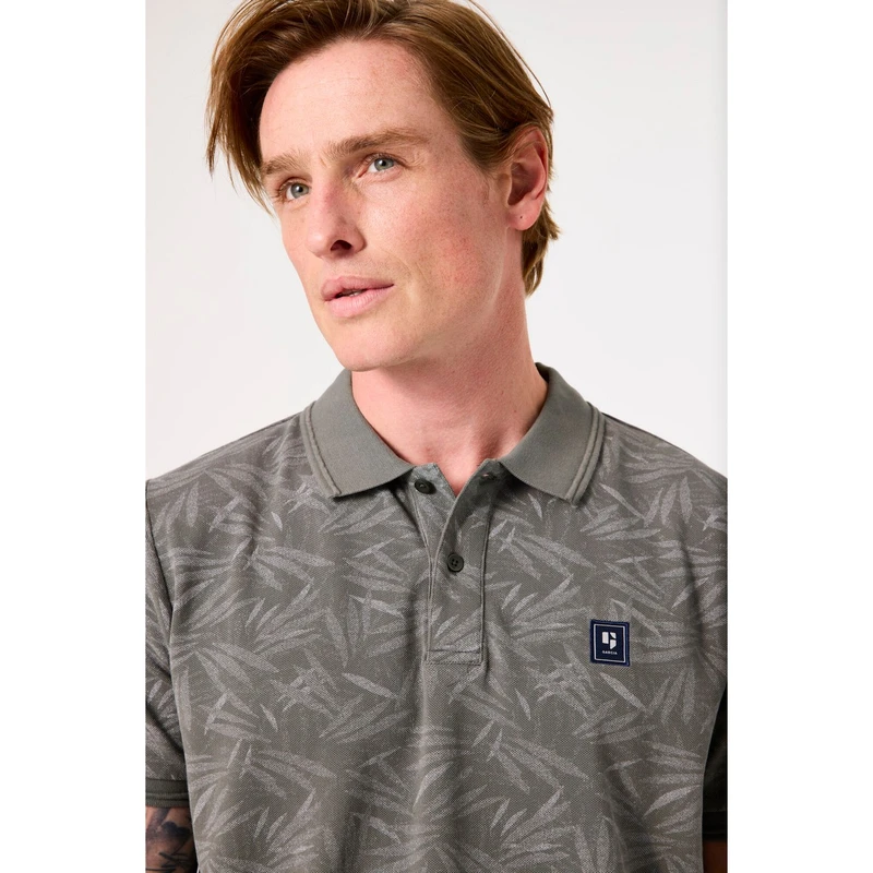 Heren Polo D51021 Garcia BRUIN MELE