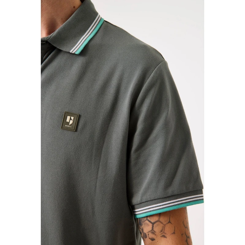 Heren Polo D51023 Garcia BRUIN MELE
