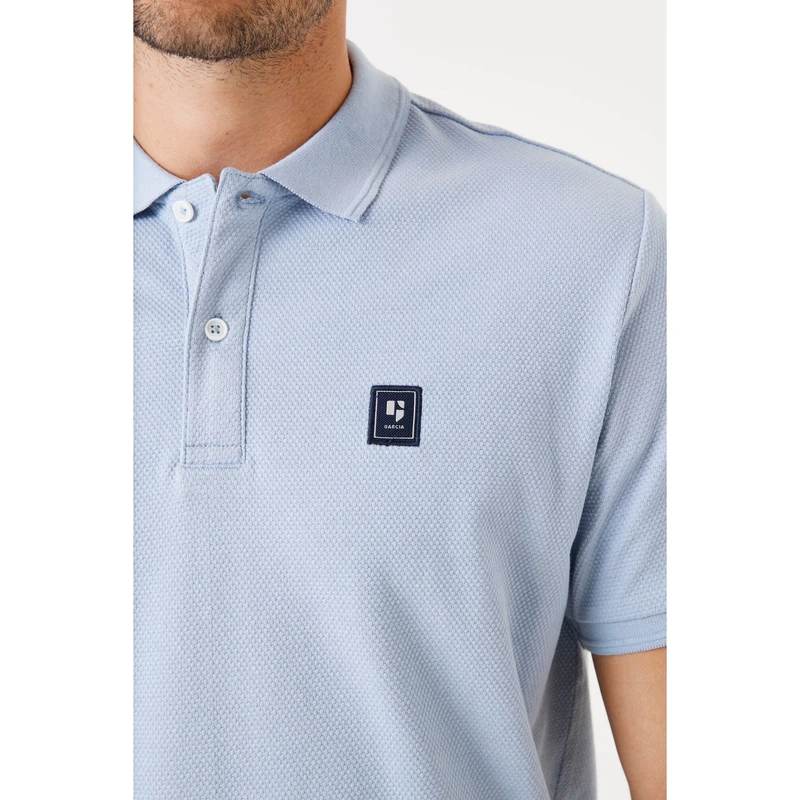 Heren Polo E51220 Garcia BLEU