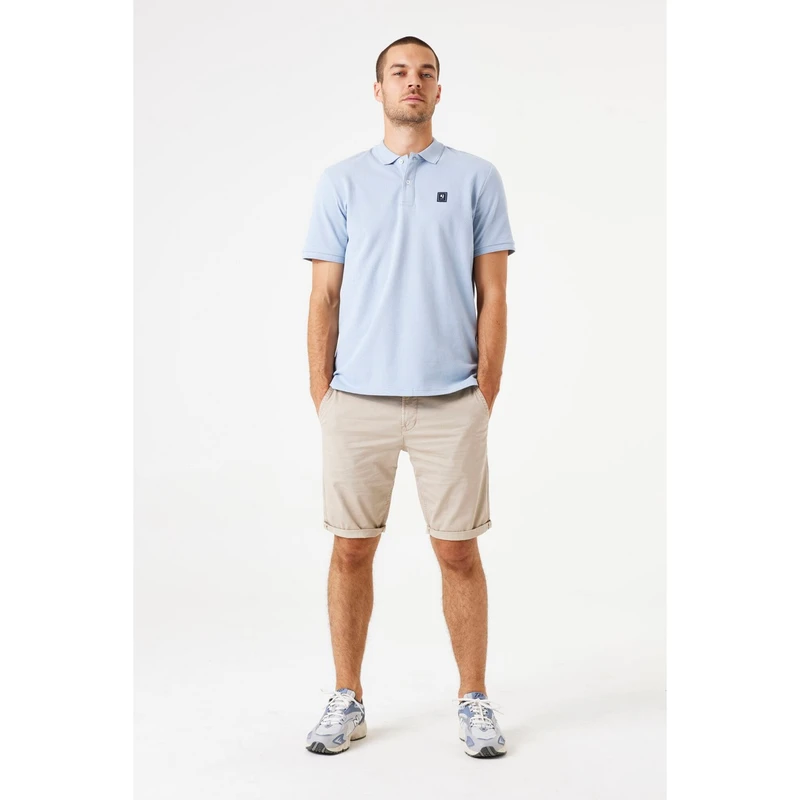 Heren Polo E51220 Garcia BLEU