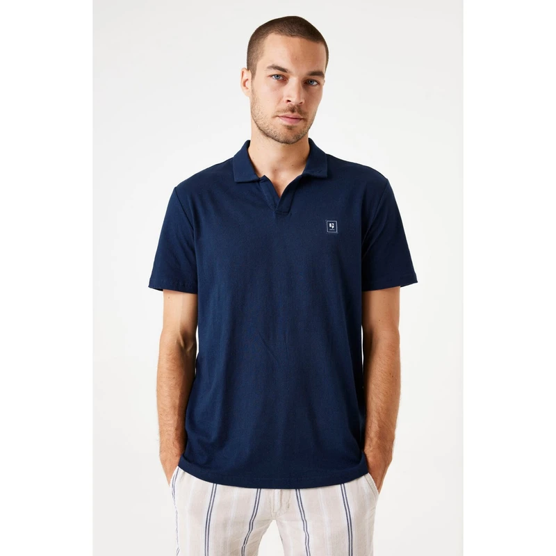 Heren Polo E51223 Garcia NAVY