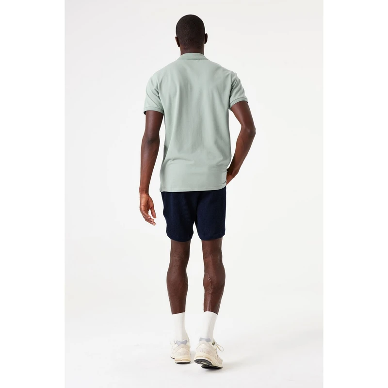 Heren Polo F51021 Garcia LIGHT BLUE DENIM