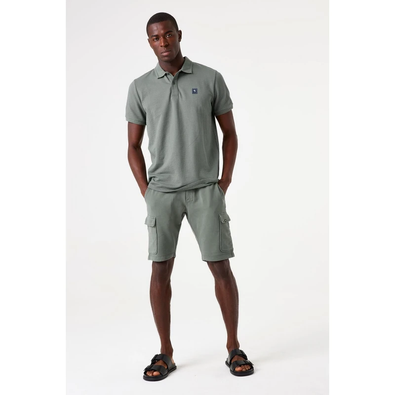 Heren Polo F51022 Garcia BRUIN MELE