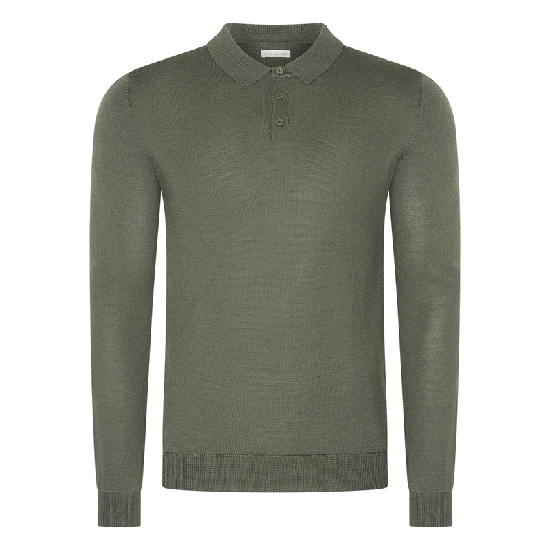 Heren Polo FFEB2411-PO Enzo Belardi GROEN