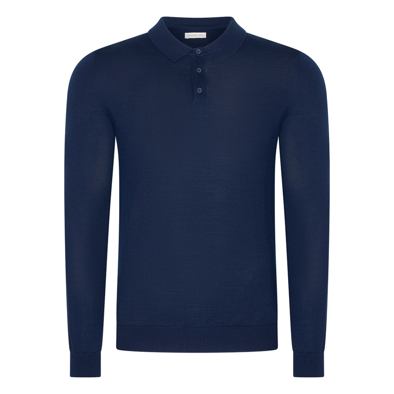 Heren Polo FFEB2411-PO Enzo Belardi NAVY
