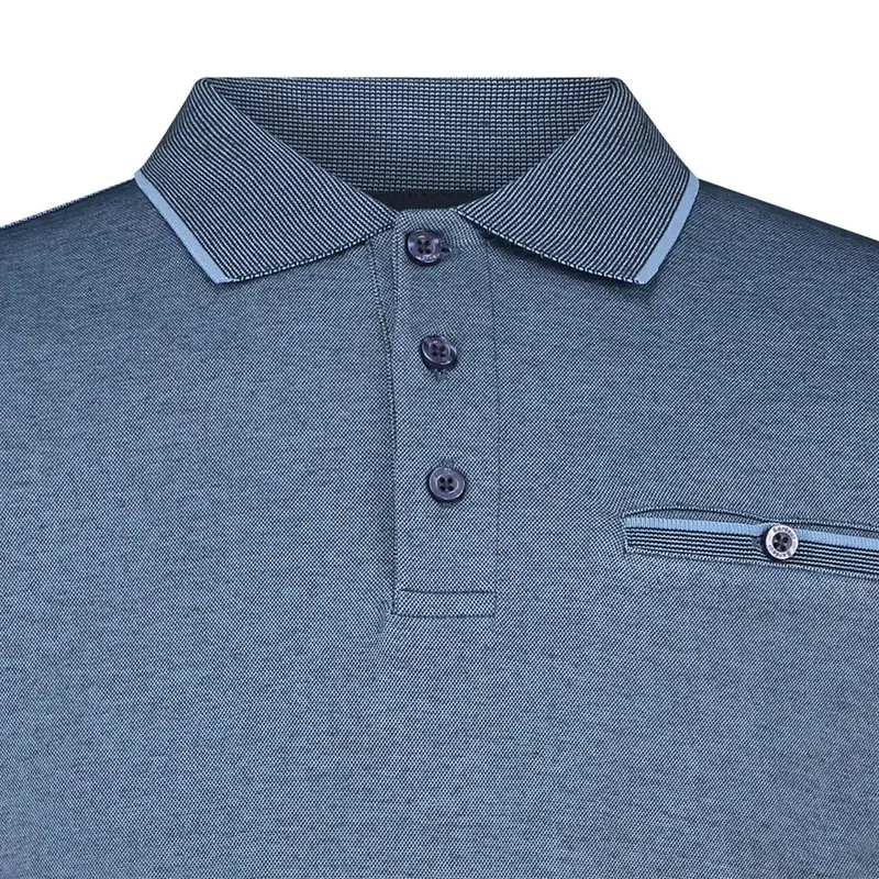Heren Polo GCS-2500 Gardeur Collectie NAVY