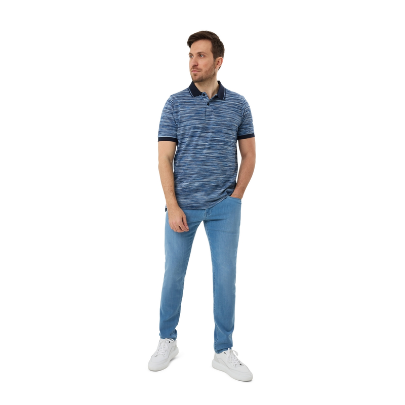 Heren Polo GCS-2503 Gardeur Collectie NAVY