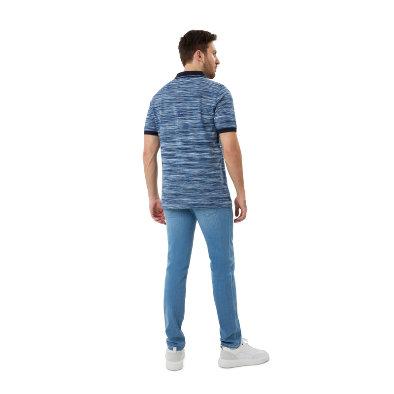 Heren Polo GCS-2503 Gardeur Collectie NAVY