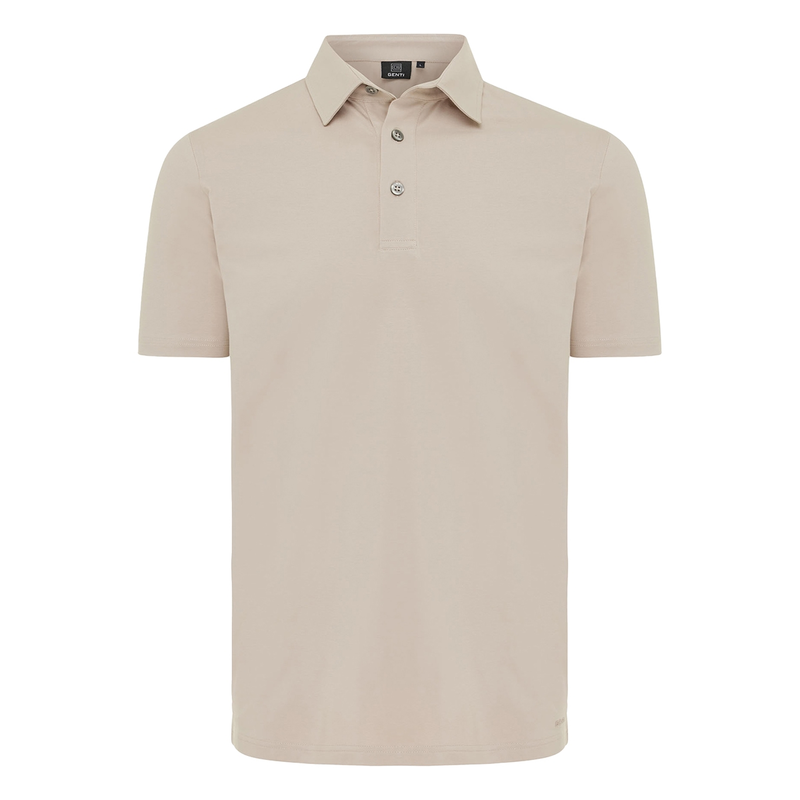 Heren Polo J2014-1202.042 Genti MIDDEN BRUIN