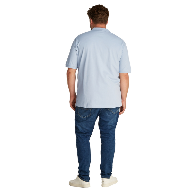 Heren Polo k10k111674 Calvin Klein Big & Tall BLEU