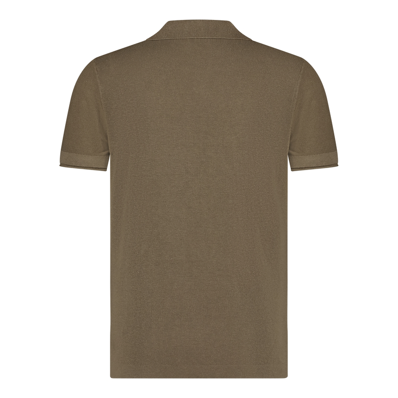 Heren Polo KBIS25-M10 Blue Industry MIDDEN BRUIN