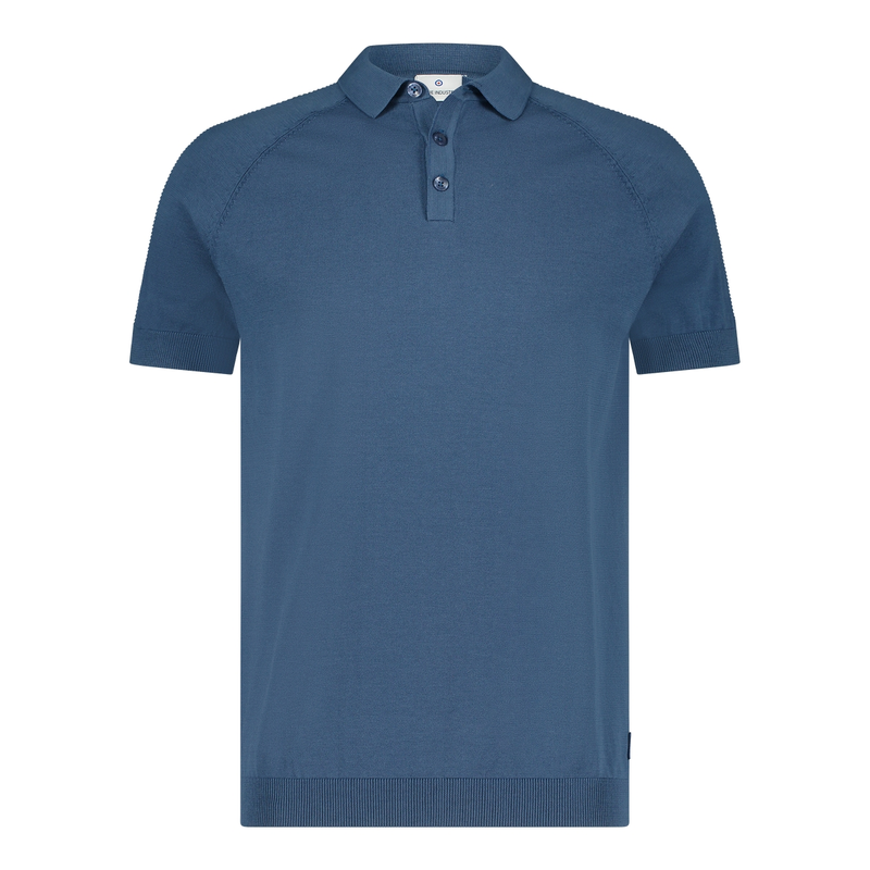 Heren Polo KBIS25-M18 Blue Industry INDIGO BLUE